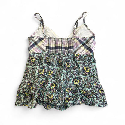 Plaid Y2K Cami Tank Top