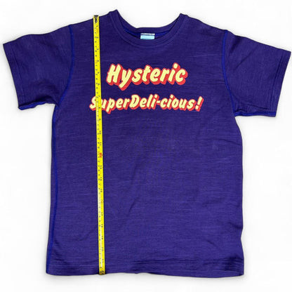 Hysteric Glamour Purple Super-delicious Baby Tee
