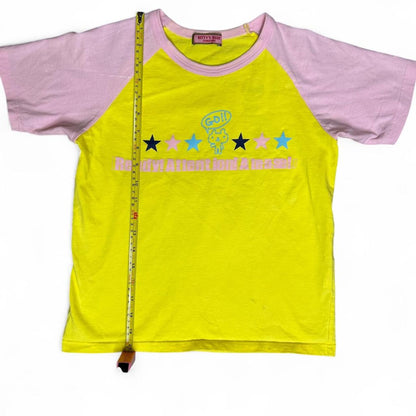 Betty’s Blue Yellow & Pink Star Baby Tee