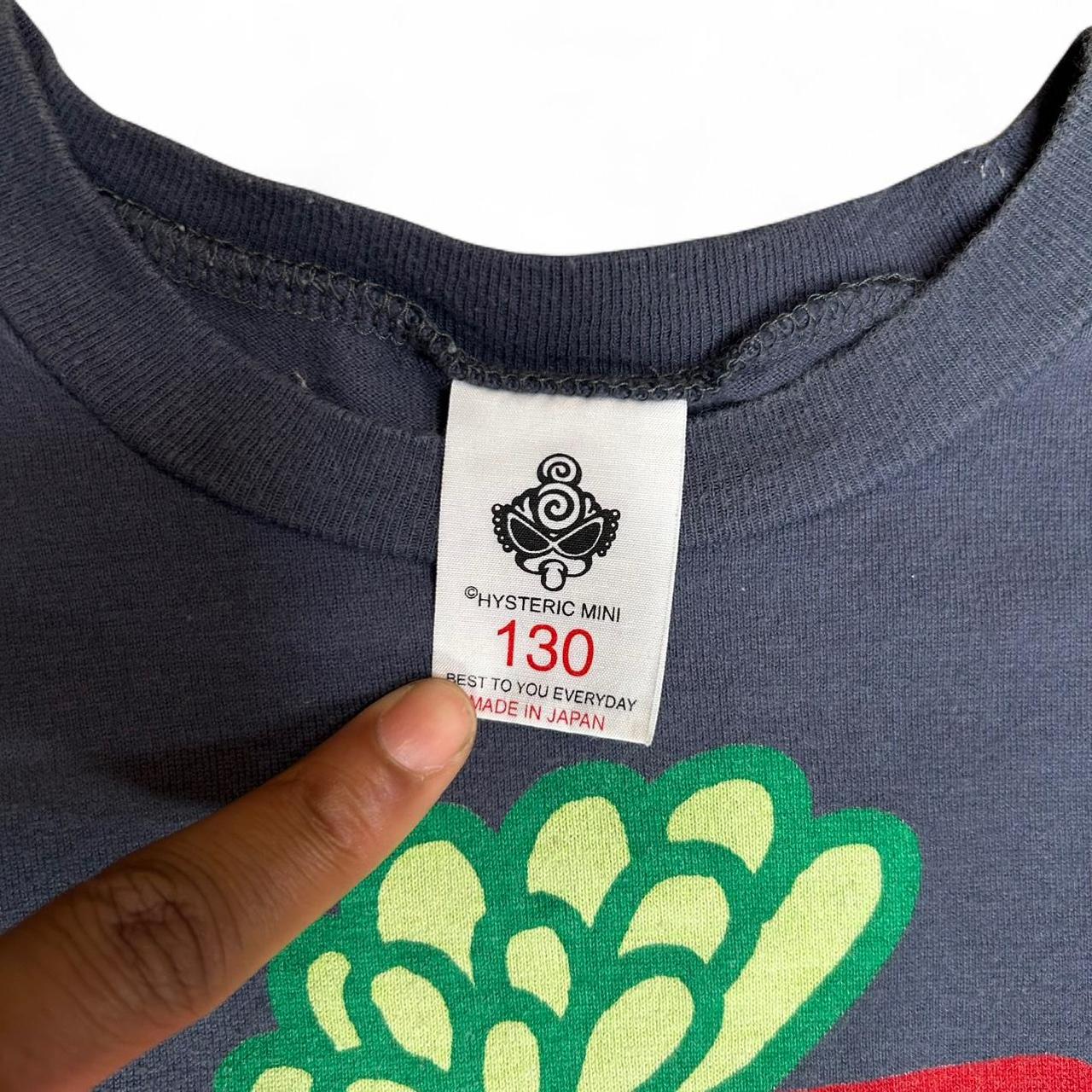 Hysteric Glamour Women's Navy and Red T-shirt