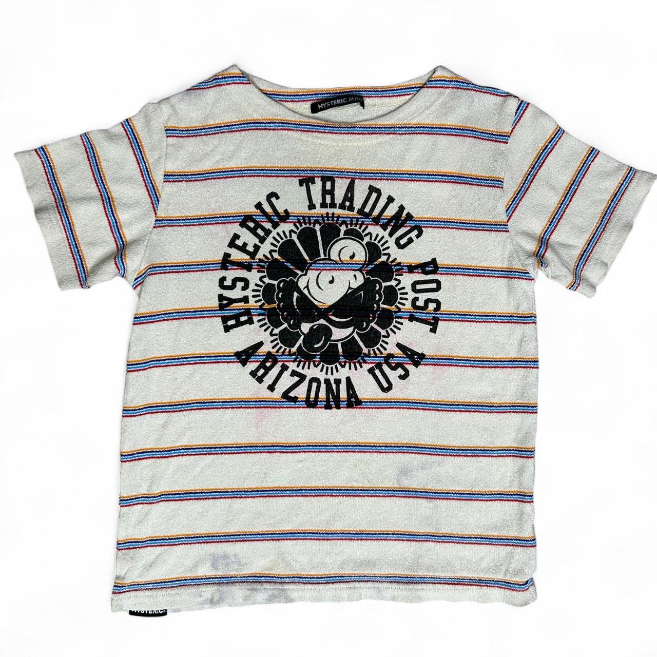Hysteric Mini Trading Post Striped Baby Tee