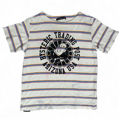 Hysteric Mini Trading Post Striped Baby Tee