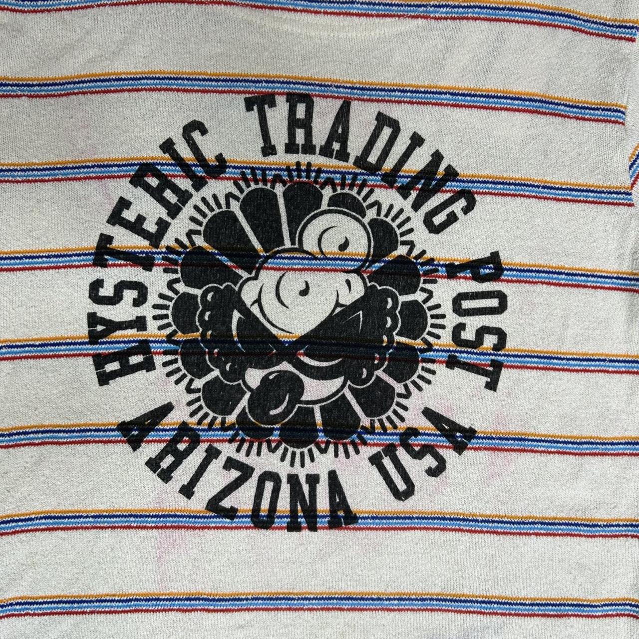 Hysteric Mini Trading Post Striped Baby Tee