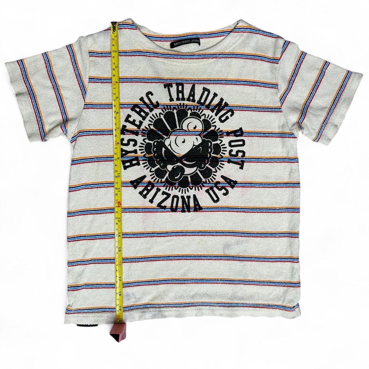 Hysteric Mini Trading Post Striped Baby Tee