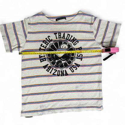 Hysteric Mini Trading Post Striped Baby Tee