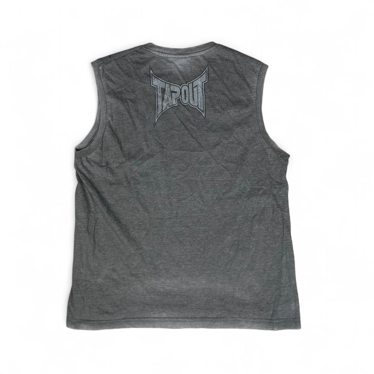 Y2K Tapout Cross Sigilism Muscle Tee