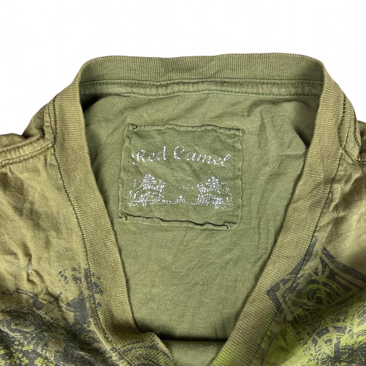 Army Green Fleur De Lis Tee