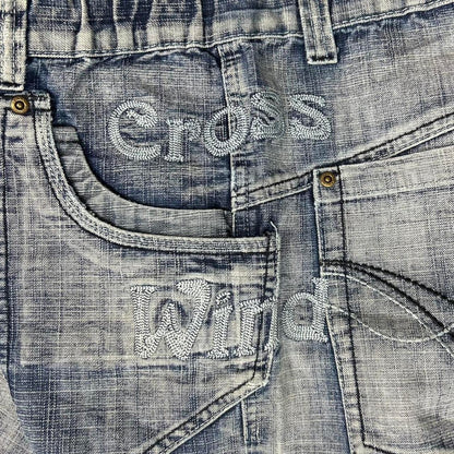 Y2K Dognose Baggy Light Wash Jeans