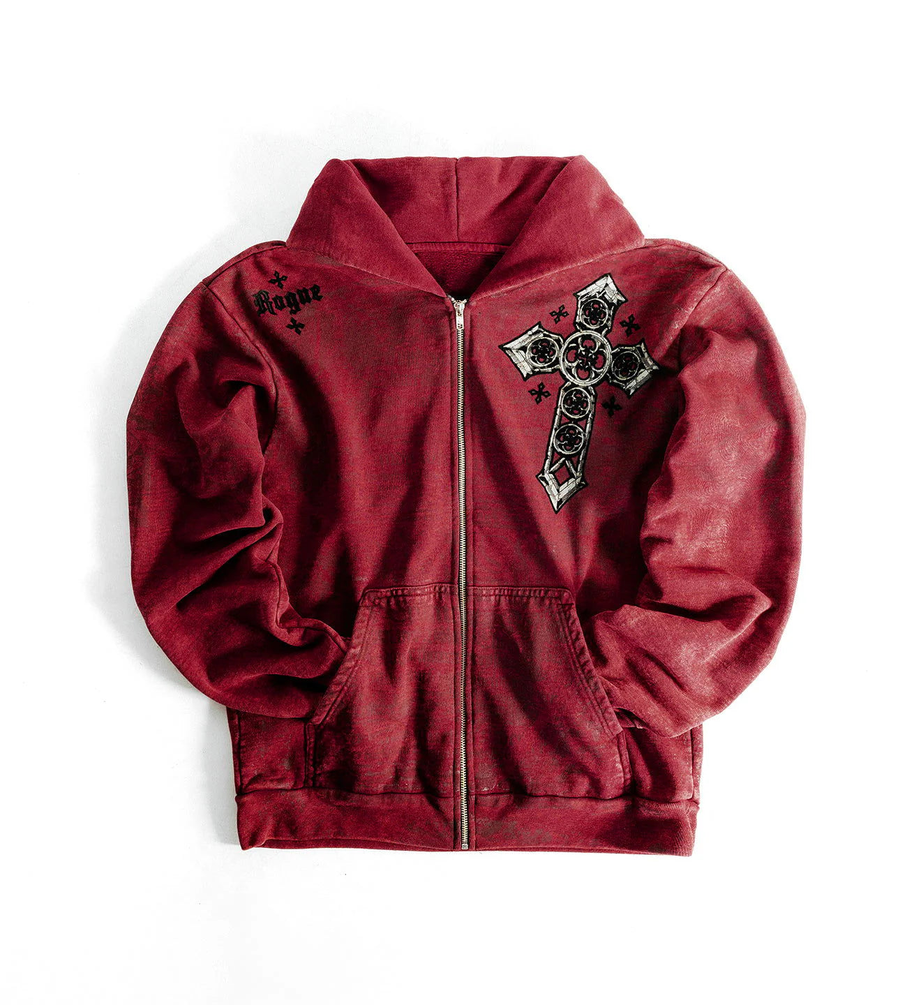 Rogue Crossed Zip Hoodie