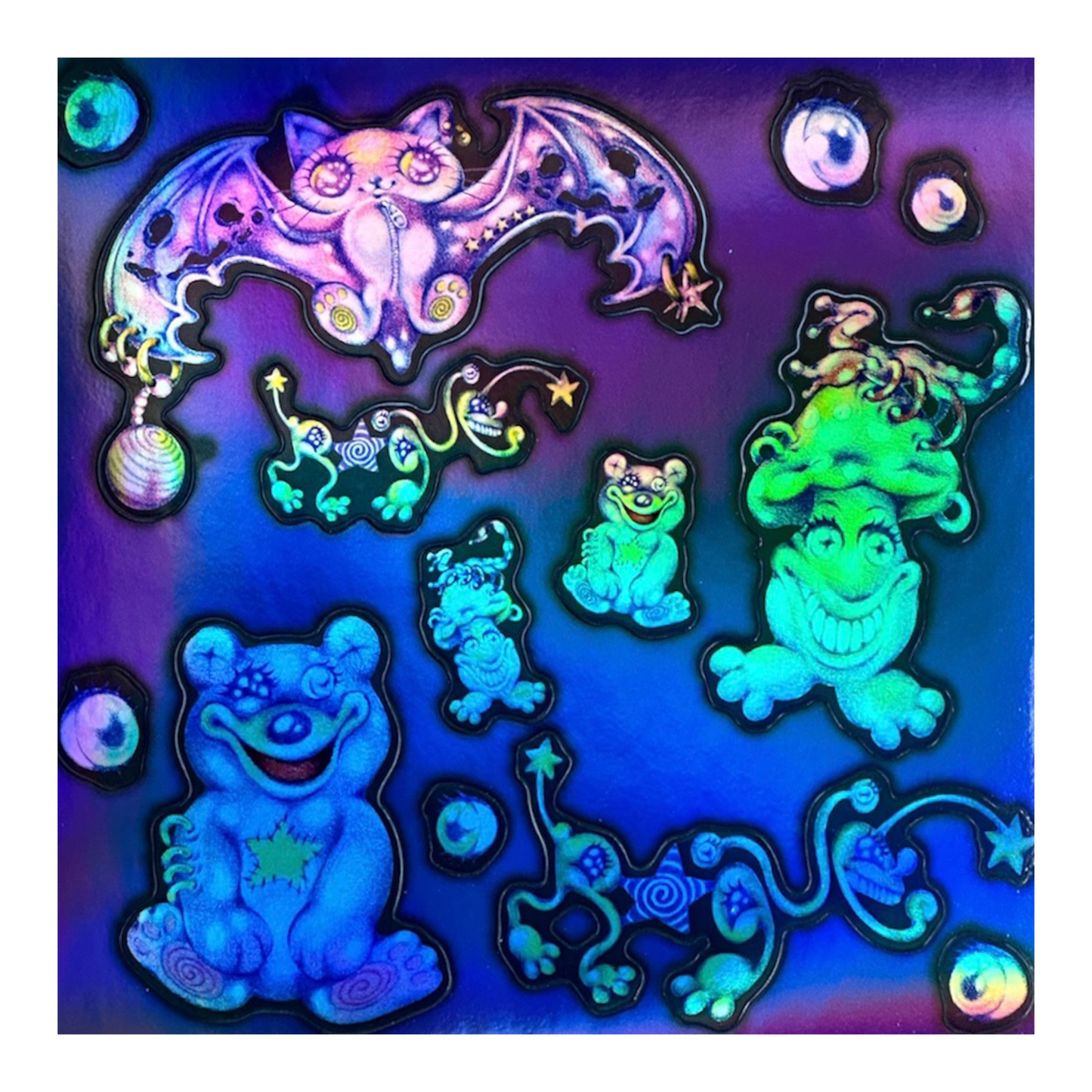 DREAM HOLOGRAPHIC STICKER SHEET