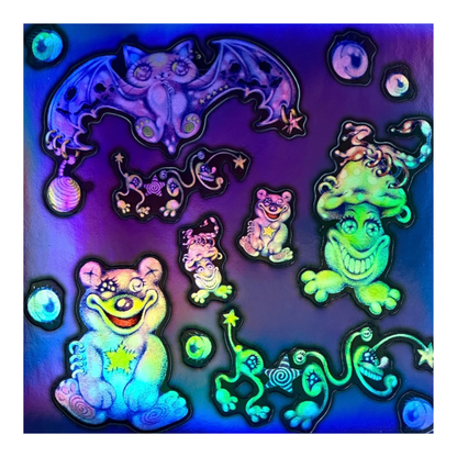 DREAM HOLOGRAPHIC STICKER SHEET