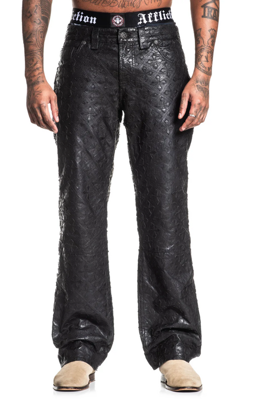 Affliction Quilted Cross Pant