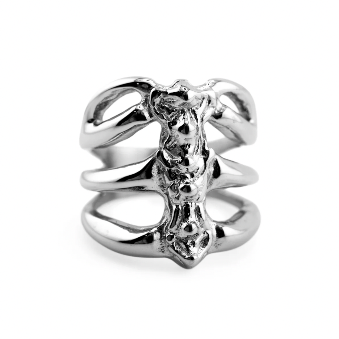 Personal Fears Ribcage Ring