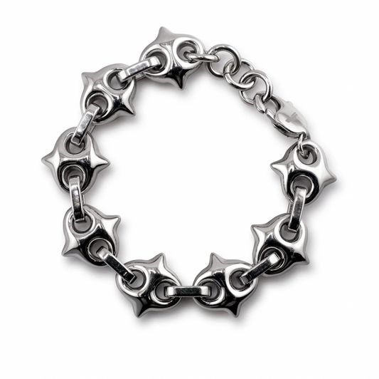 Personal Fears Spiked Gucci Link Bracelet