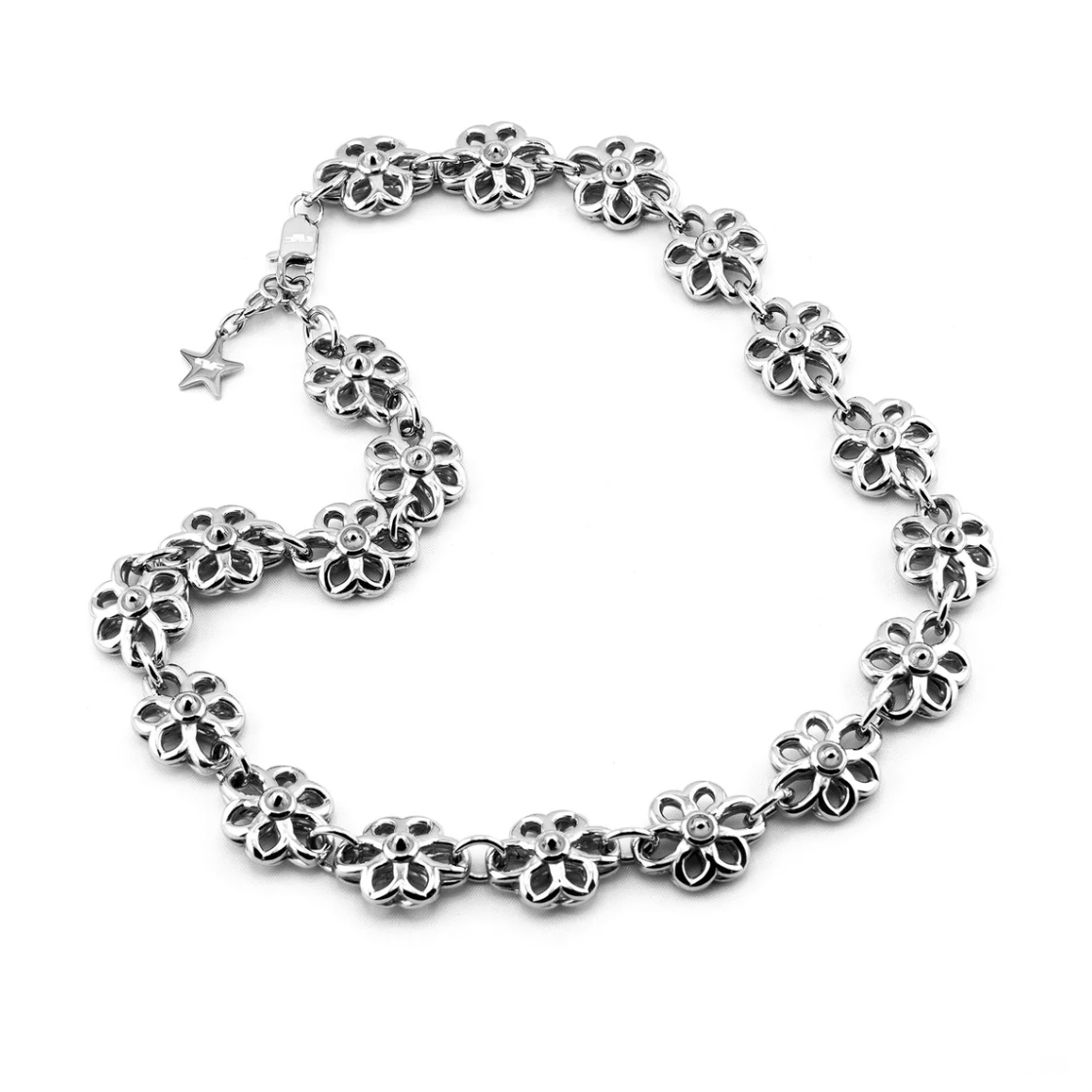 Personal Fears Floral Link Chain