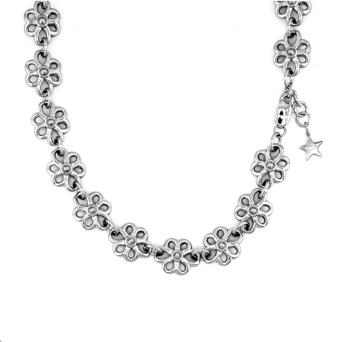 Personal Fears Floral Link Chain