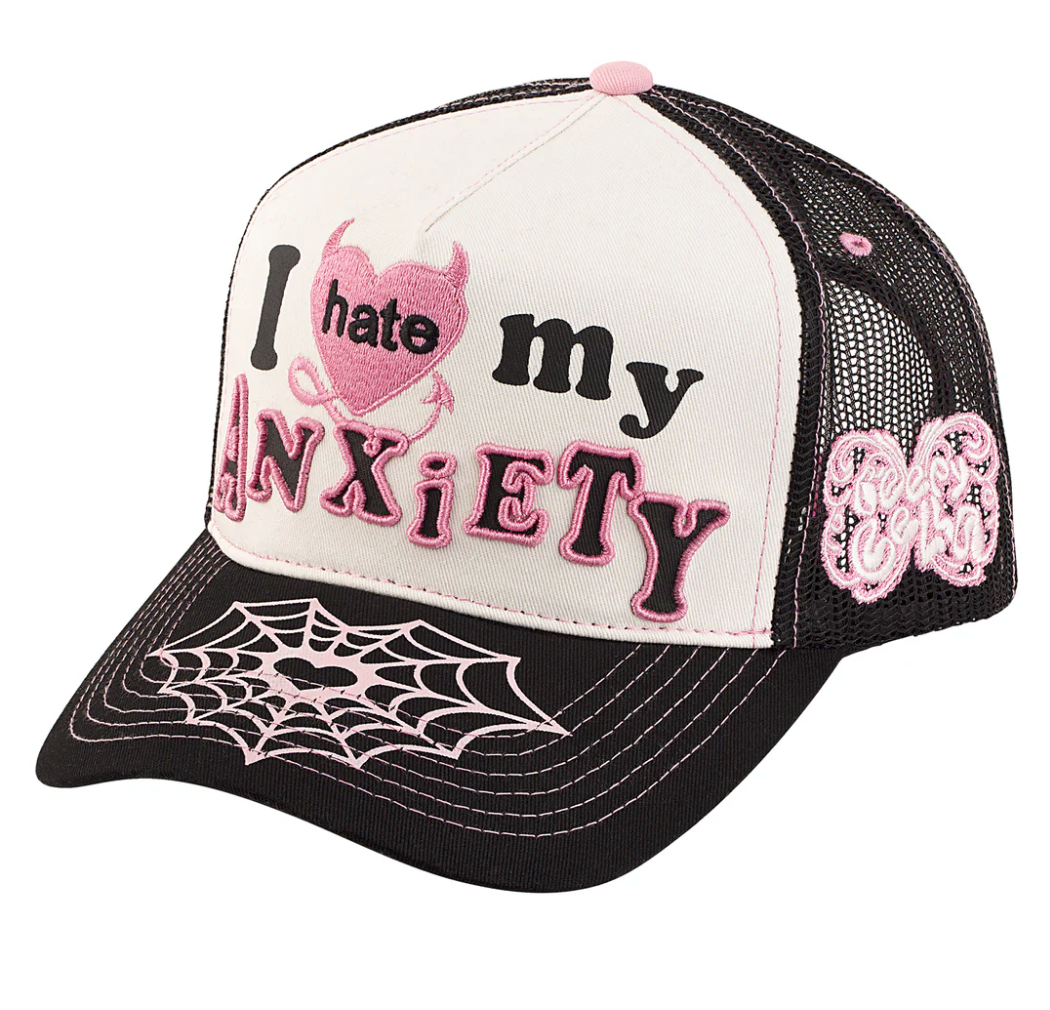 Beepy Bella 'I Hate My Anxiety' Trucker Hat