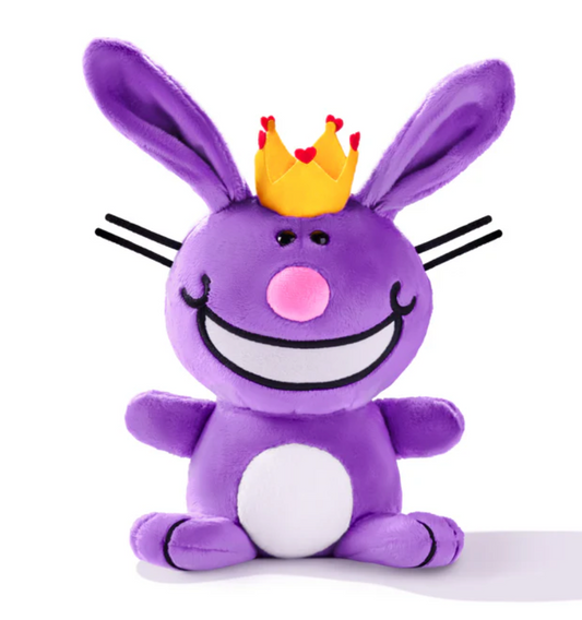 Happy Bunny Plushie Royalty