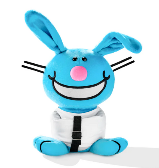 Happy Bunny Plushie Straightjacket