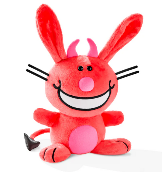 Happy Bunny Plushie Devil