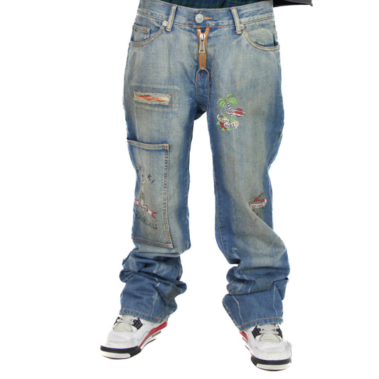 D-Squared "Nassis Baby" Distressed Jeans