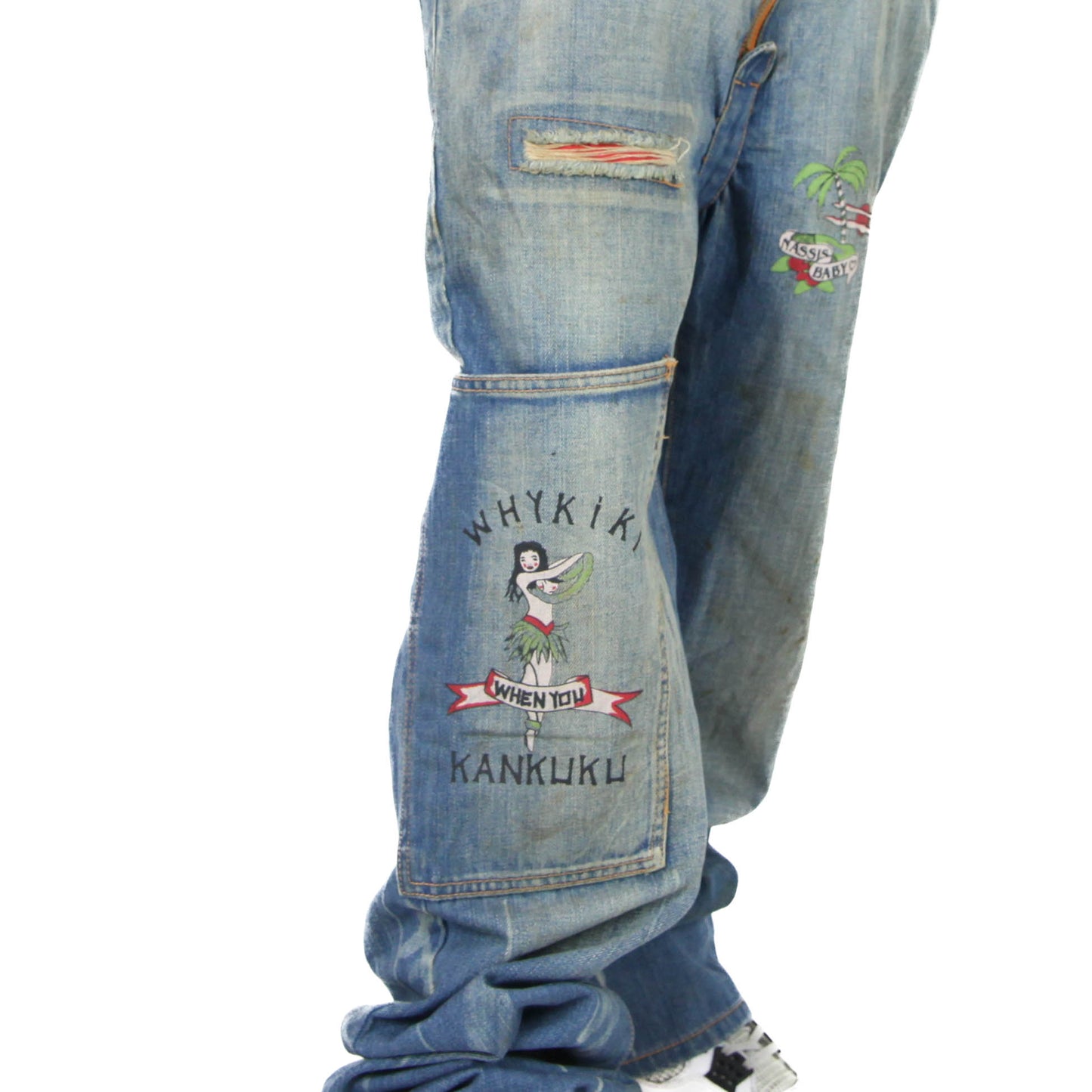 D-Squared "Nassis Baby" Distressed Jeans