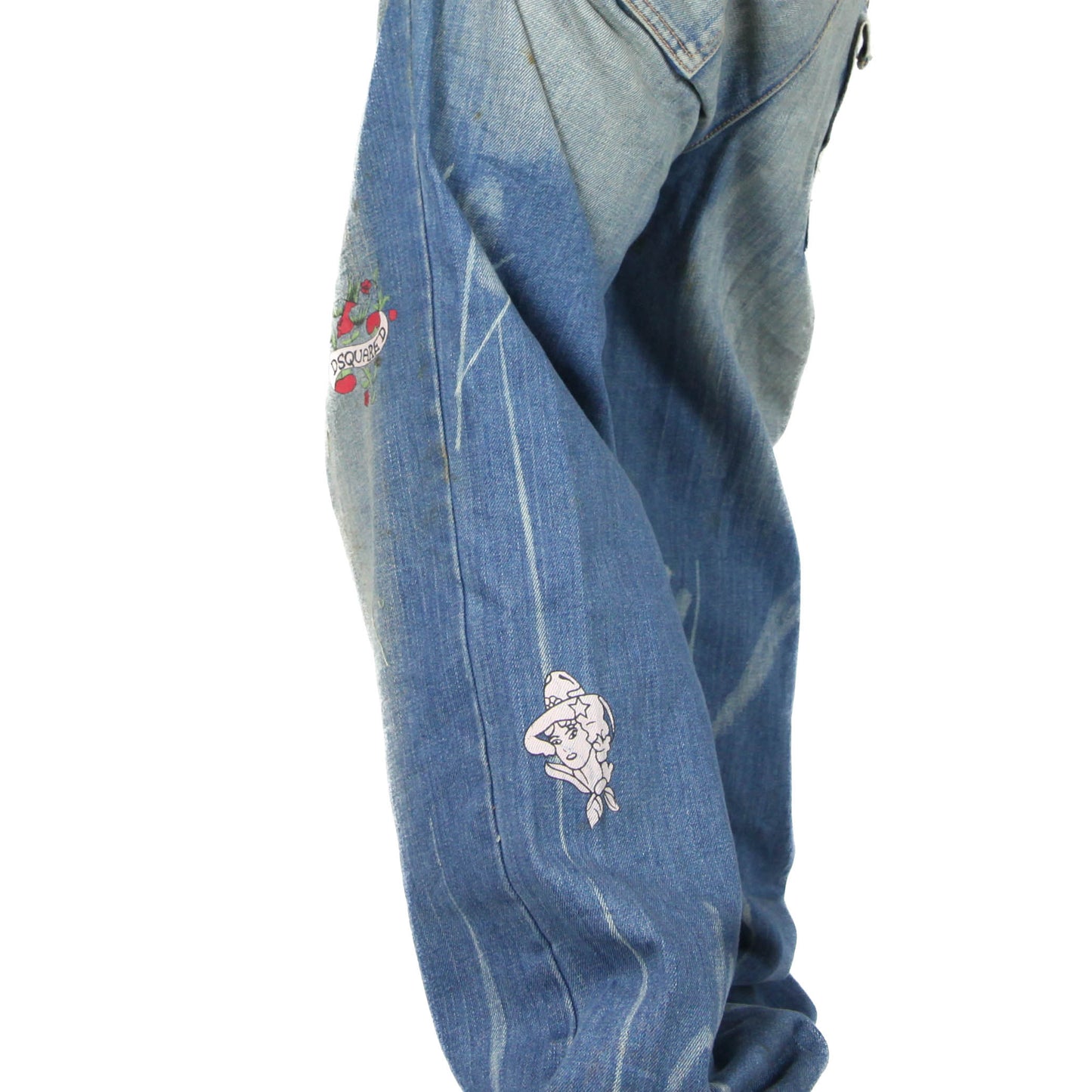 D-Squared "Nassis Baby" Distressed Jeans