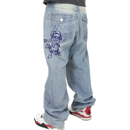 Miskeen Originals Faded Baggy Jeans