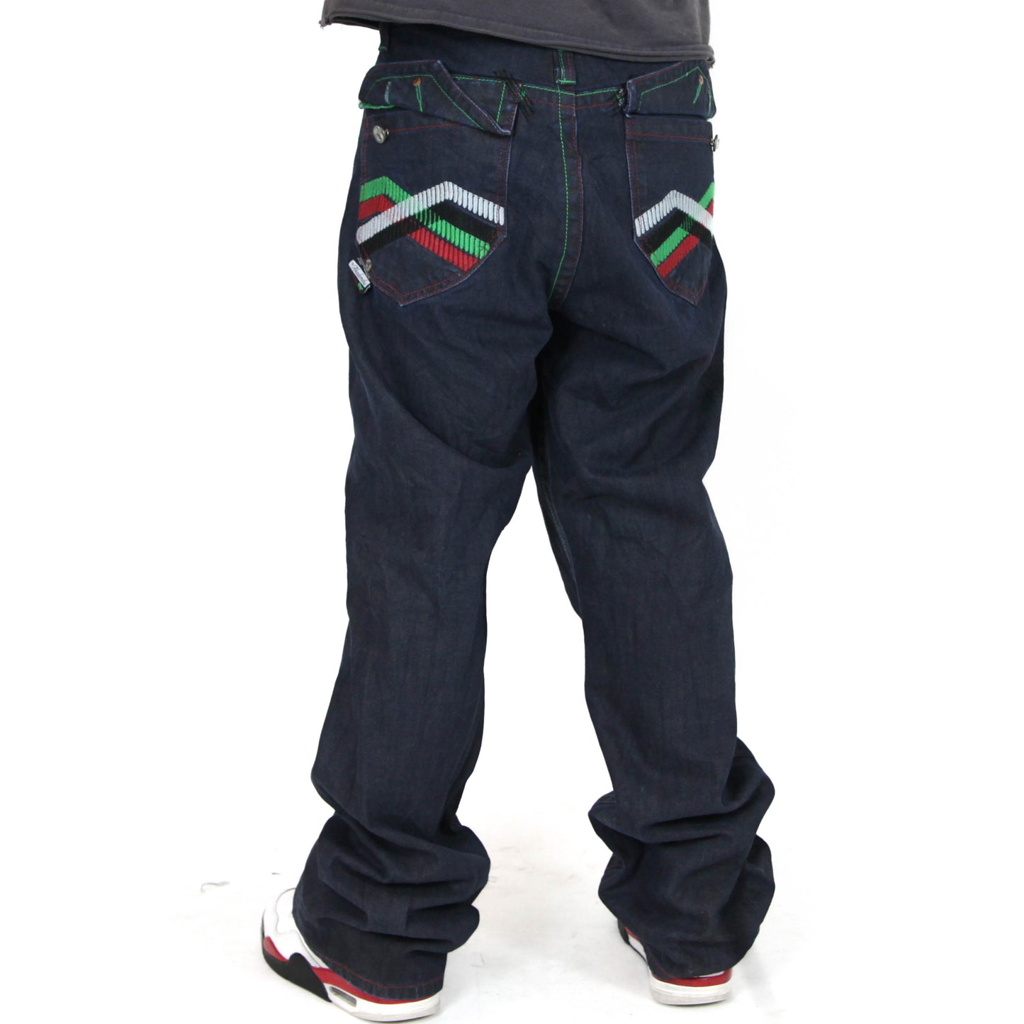 Akademiks Baggy Hip-Hop Jeans