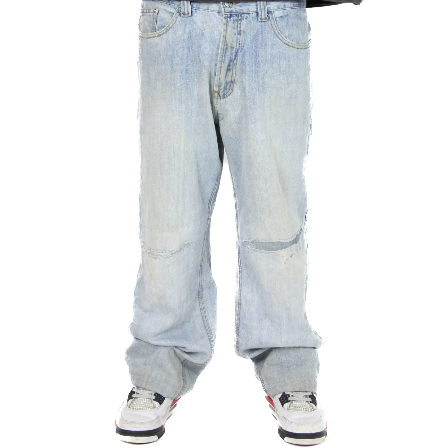 "In Good We Trust" Baggy Japanese Denim