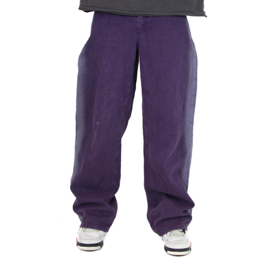 Faded Purple Baggy Jeans