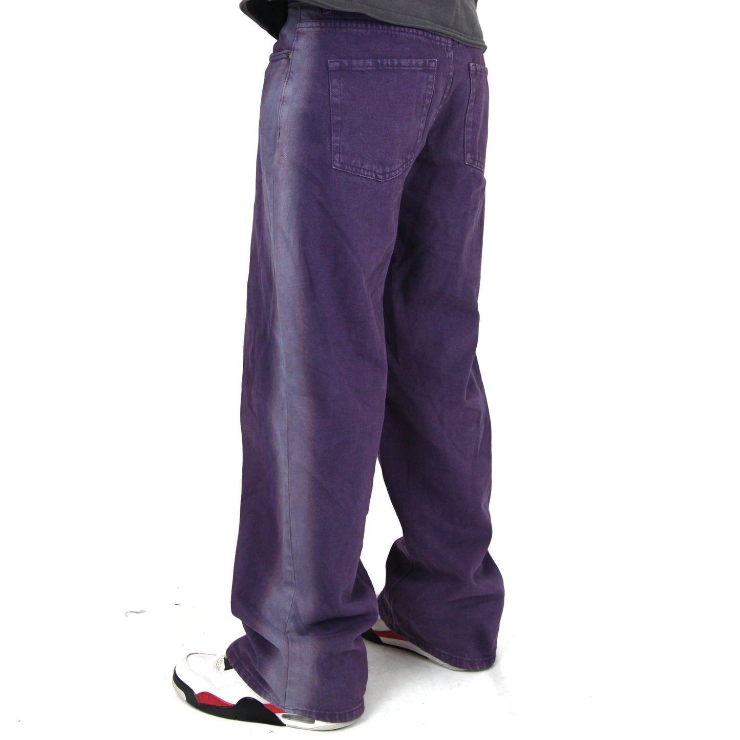 Faded Purple Baggy Jeans