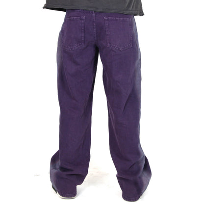 Faded Purple Baggy Jeans