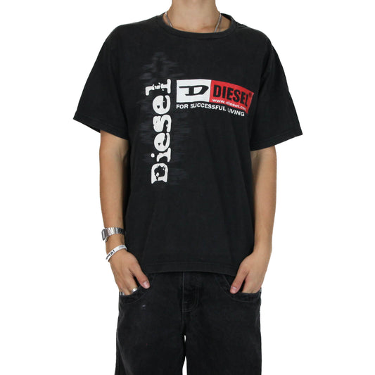 Vintage Y2K Diesel Graphic Tee