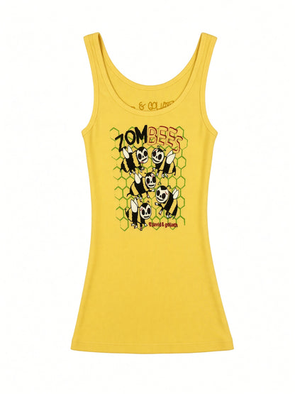Dead-stock 'Zombees' David & Goliath yellow Tank
