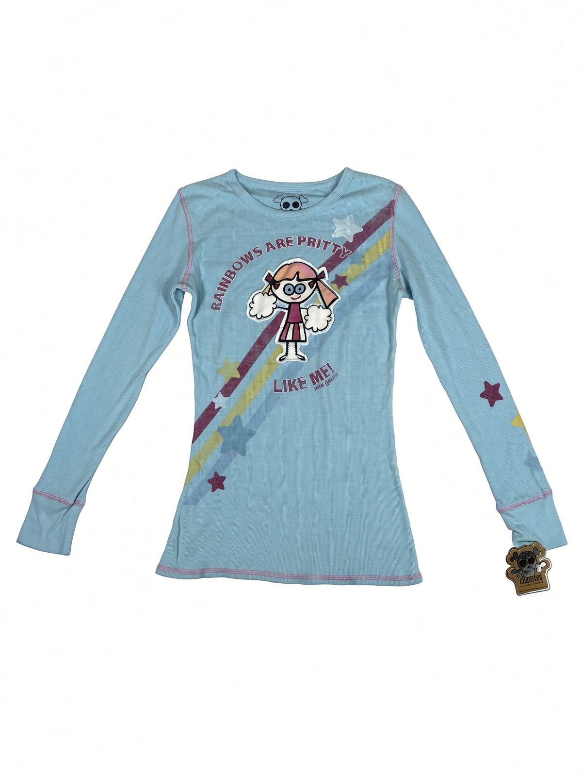 David & Goliath Blue Graphic Long Sleeve