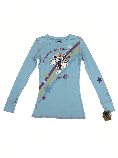 David & Goliath Blue Graphic Long Sleeve