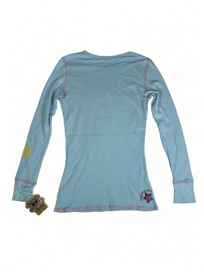 David & Goliath Blue Graphic Long Sleeve