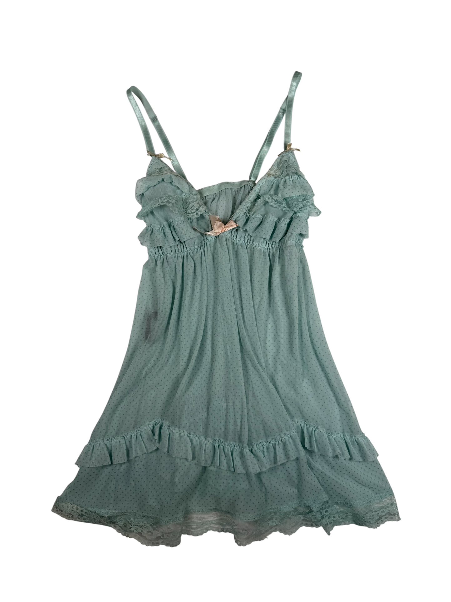 Black Fuchsia Baby Blue Slip Top