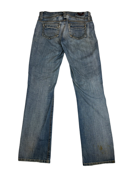 Vintage Straight Double Button Jeans