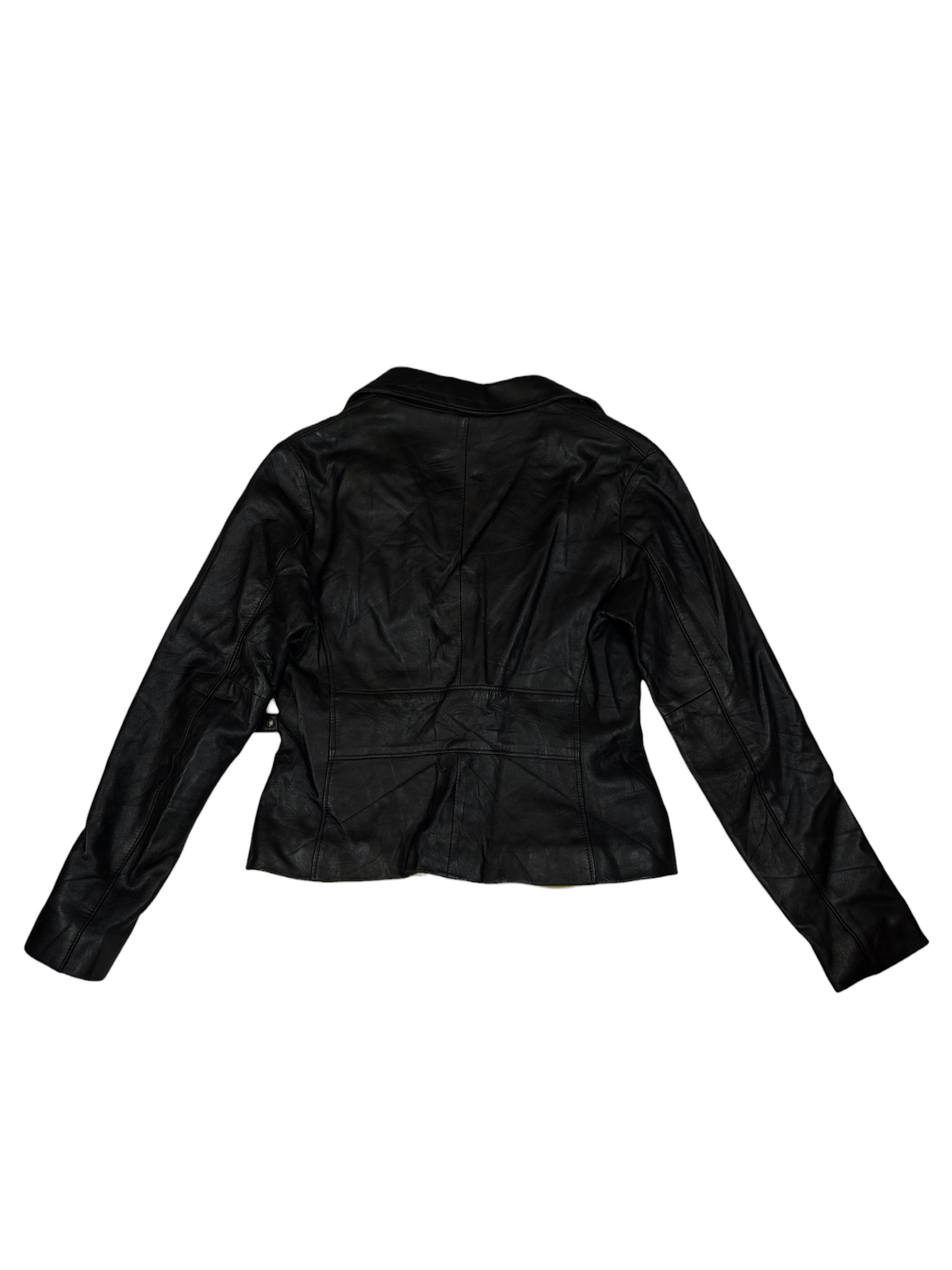 Belted Leather Jacket