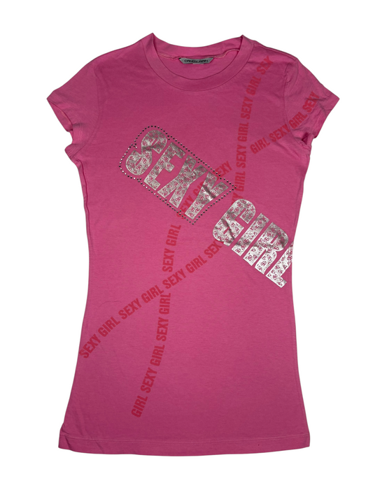 Y2K Sexy Girl Graphic Tee