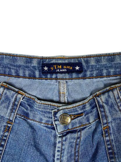 Y2K Cargo Denim Shorts