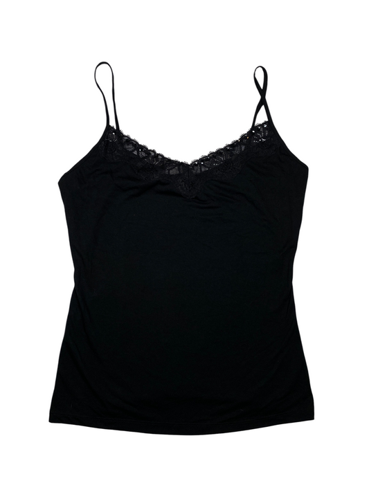Y2K Sequin Lace Tank Top