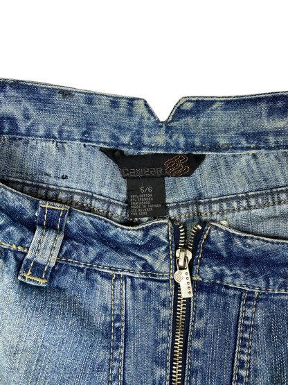Rocawear Embroider Denim Skirt
