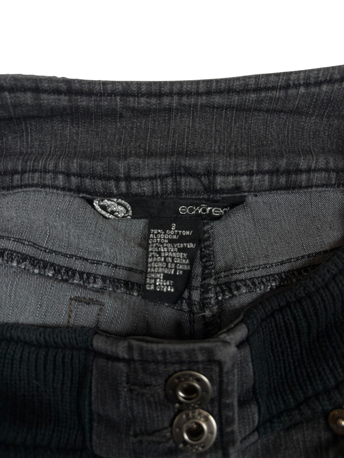 Eckō Red Waist Band Skinny Jeans