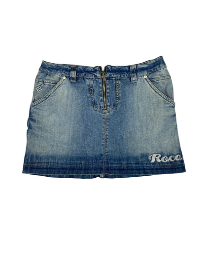 Rocawear Embroider Denim Skirt