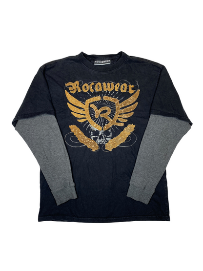 Rocawear Layered Graphic Long-Sleeve