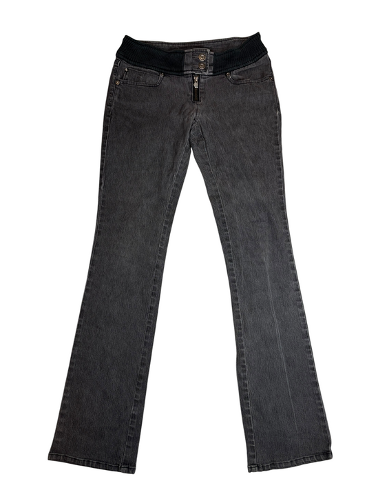 Eckō Red Waist Band Skinny Jeans