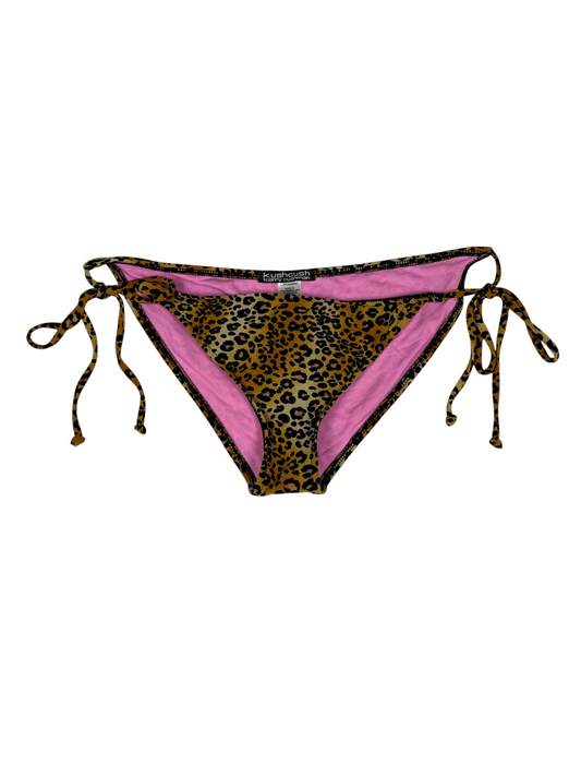Y2K Leopard Bikini Bottom